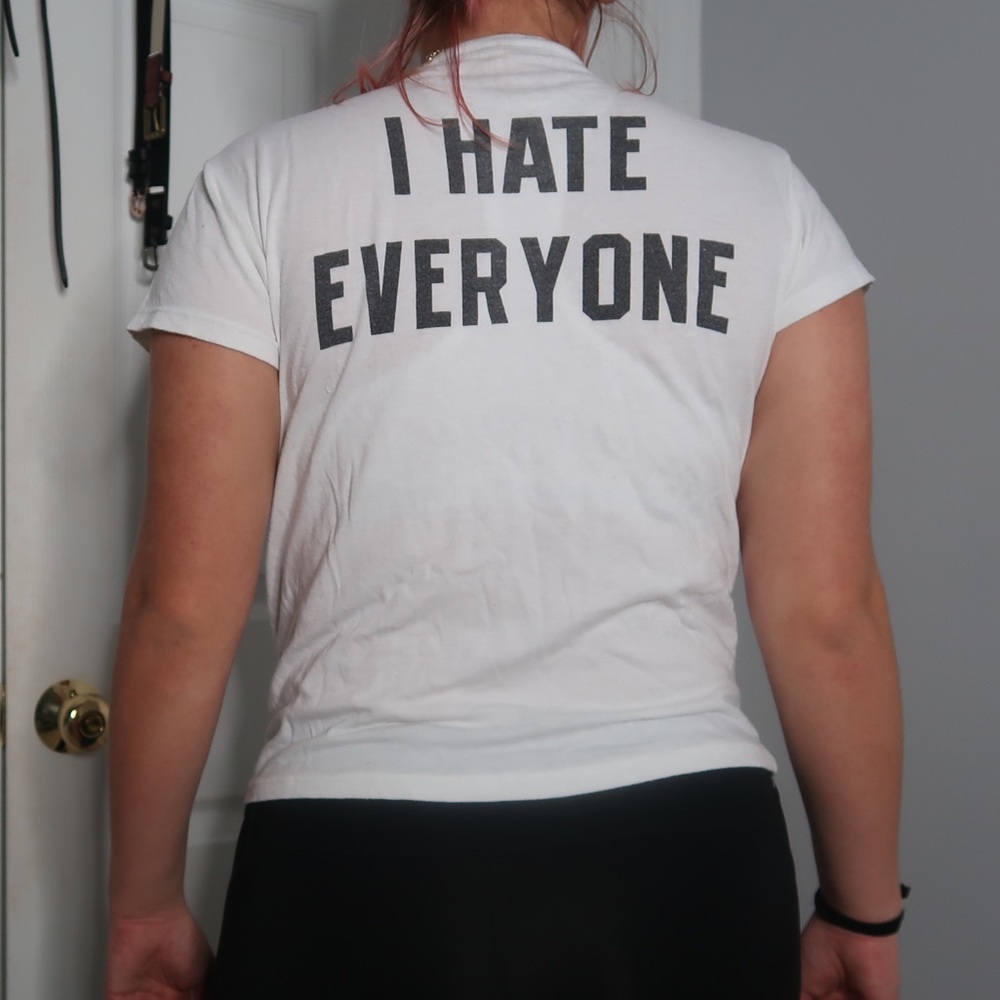 Brandy Melville ‘I Hate Everyone’ T Shirt